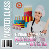 taller virtual de fondant y pastillaje